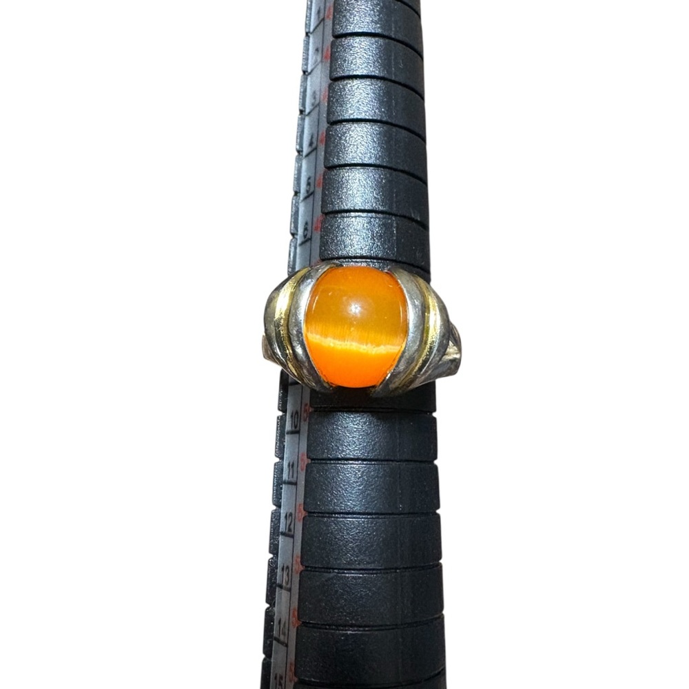 925 Silver Ring with 7 Natural Stone Options - Picture 2 of 11